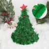 Christmas Tree Shaped Hat Christmas Gift Decorations Props